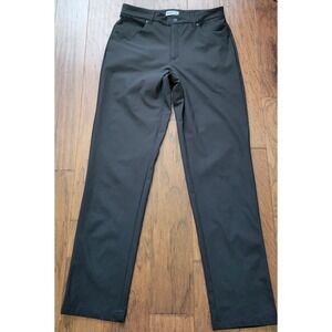 VRST Golf Pants‎ Mens 32x32.5 Black Chino Stretch Athletic Fit
